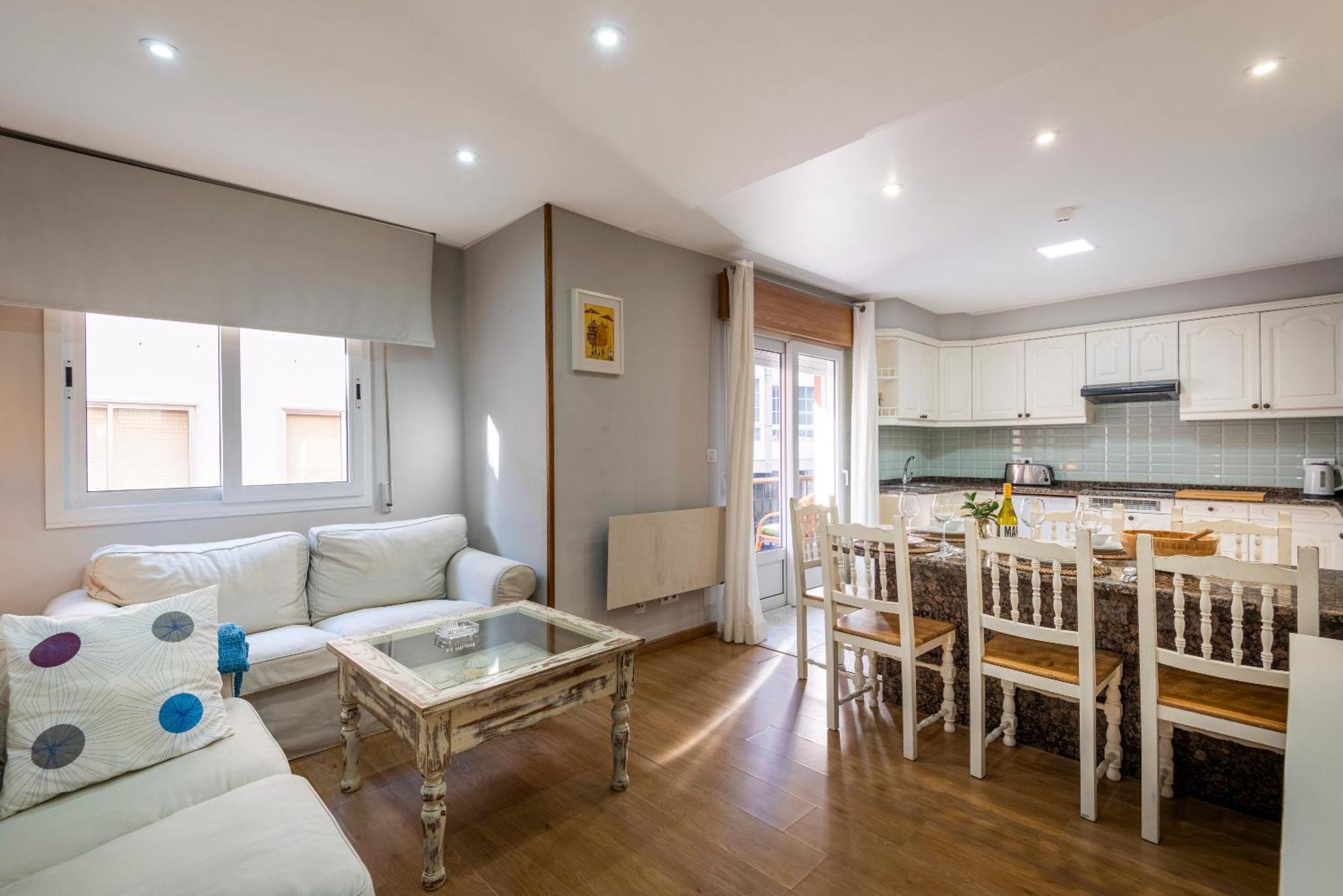 Apartamento 3 Habitaciones A 140M Playa Canelinas Portonovo 101 Sanxenxo Exteriör bild